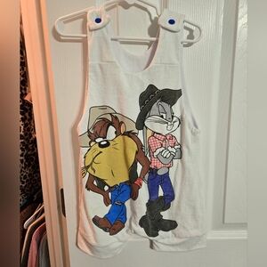 Upcycled Looney Tunes Shortie